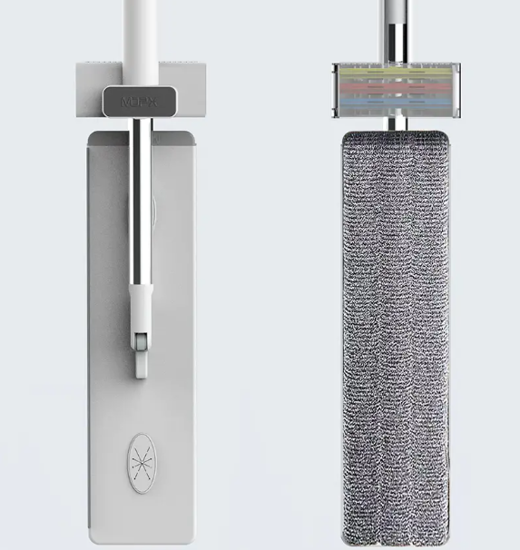 What are the uses of a flat mop?