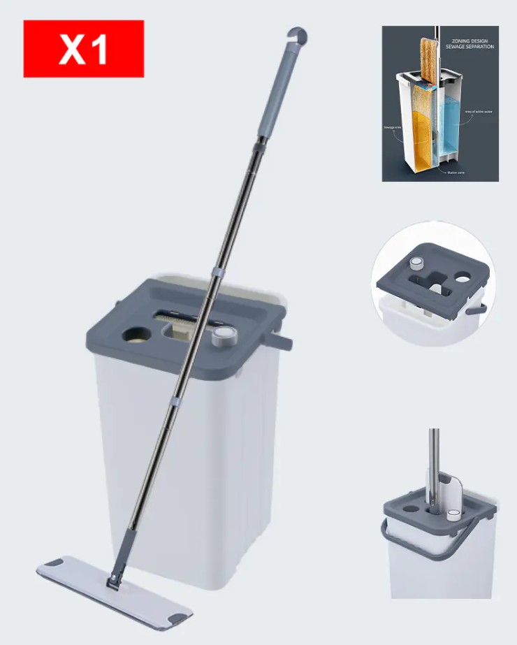 Can a Flat Mop Bucket Set Improve Cleaning Efficiency?